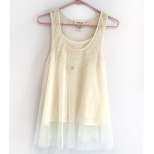 Ralph Lauren beaded sleeveless top